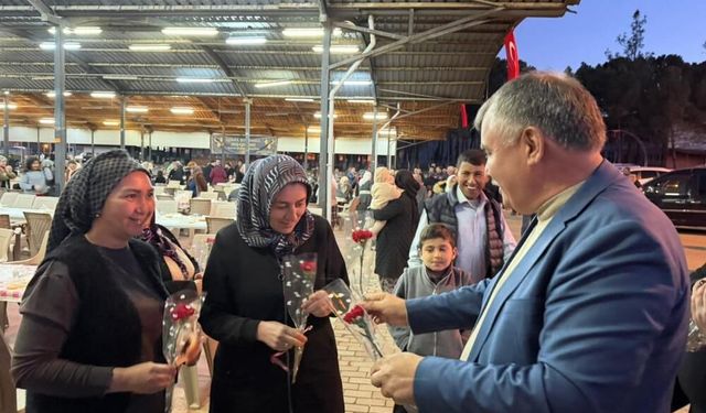 Başkan Pütün gönül sofrasına konuk olan kadınları unutmadı