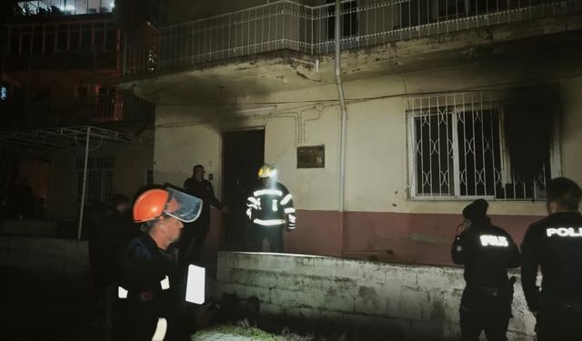 Boş evi yaktığı iddia edilen şüpheli tutuklandı