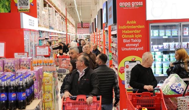Denizli’de Anpa Gross Bayram Kampanyasına Yoğun İlgi