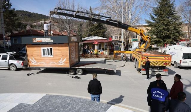 Çameli’de yöresel ekmek satış noktaları hizmete hazırlanıyor