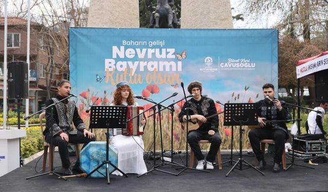 Denizli’de bahara görkemli karşılama