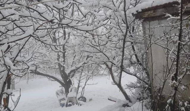 Çameli’nde kar kalınlığı 20 santime yaklaştı