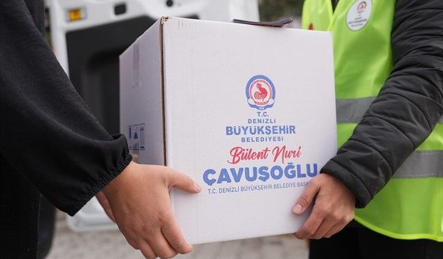 Denizli Büyükşehir’den Ramazan boyunca 25 bin aileye gıda desteği