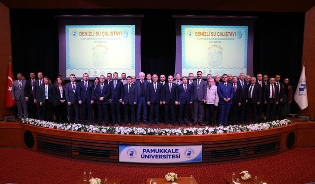 PAÜ Ev Sahipliğinde Düzenlenen Denizli Su Çalıştayı Açılış Programı ile Başladı