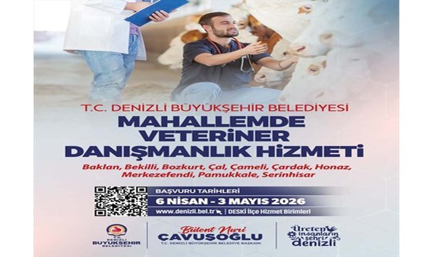 Denizli Büyükşehir’den üreticiye sahada destek