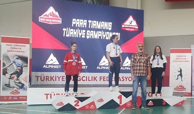 Para Tırmanış Türkiye Şampiyonasında Denizli’yi gururlandıran başarı