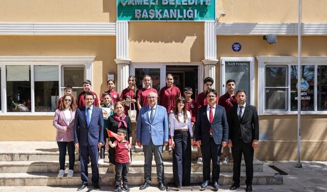 Azerbaycan'lı Öğrencilerden Çameli’ne Kardeşlik Ziyareti