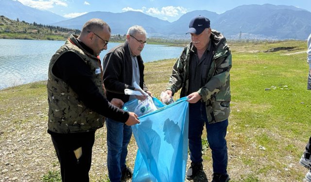 DENOLDER’den Recep Yazıcıoğlu Barajı’nda Çevre Temizlik Etkinliği