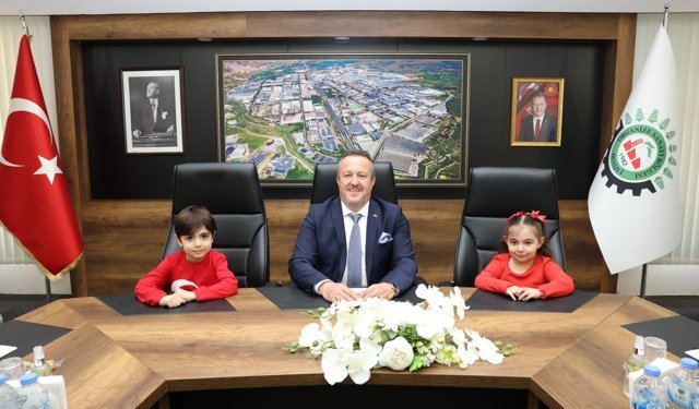 23 Nisan'da  Miniklerden DENİZLİ OSB’ye  Anlamlı Ziyaret