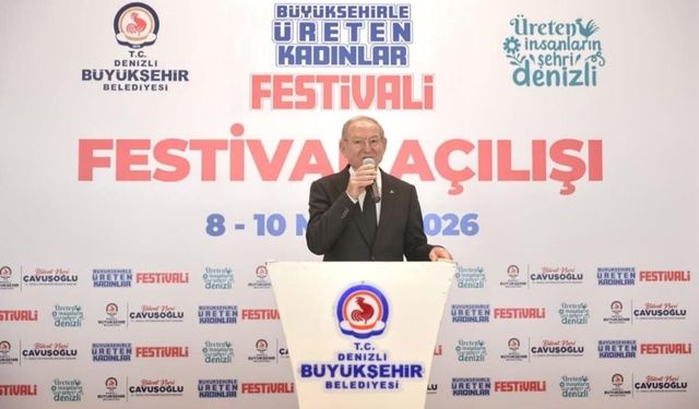 Denizli Üreten Kadınlar Festivali Coşkuyla Başladı