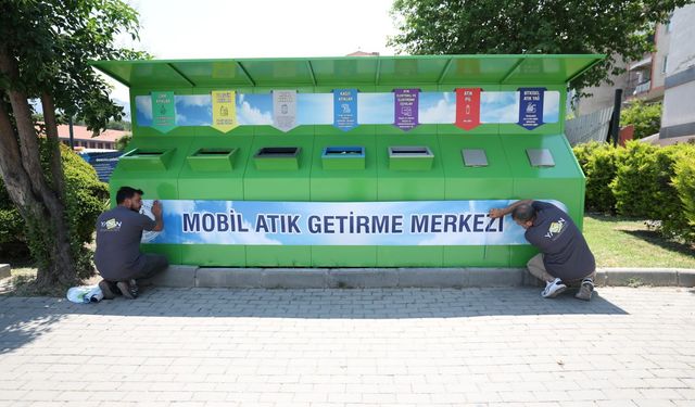 Pamukkale'de  Mobil Atık Getirme Merkezleri Yenileniyor