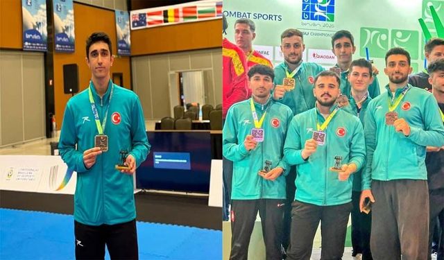 Denizli'li Batuhan Karate Dünya Üçüncüsü Oldu
