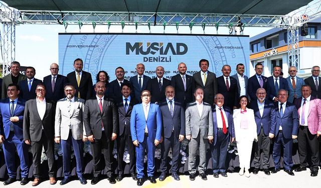 MÜSİAD Denizli Şubesi Yeni Hizmet Binası Görkemli Törenle Hizmete Girdi