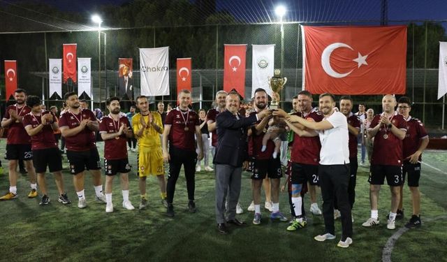 Denizli OSB Futbol Ligi'nin Şampiyonları Belli Oldu