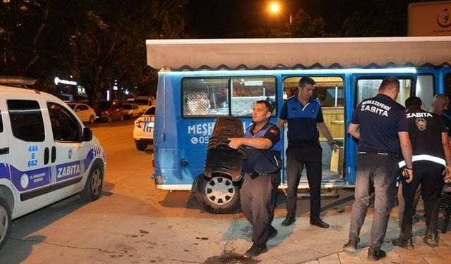 Denizli Büyükşehir’den Seyyar Satıcı Operasyonu