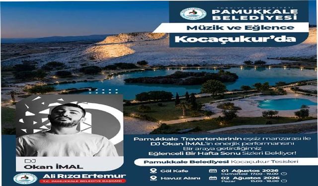 Pamukkale Belediyesi, Hafta Sonunuza  Renk Katacak