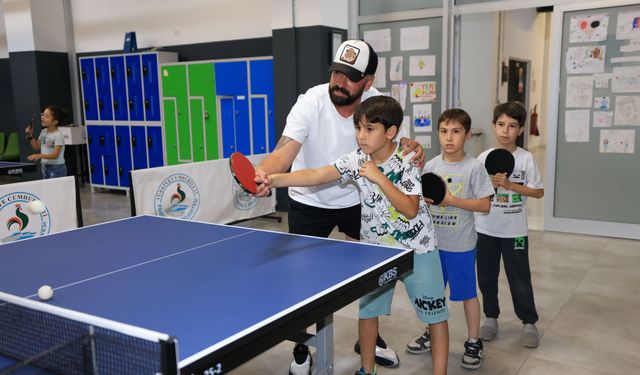 Pamukkale'de Ücretsiz Yaz Spor Kurslarına Yoğun İlgi