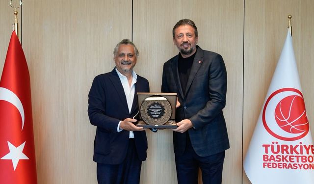 Yukatel Denizli Basket’ten TBF Başkanı Türkoğlu’na Ziyaret