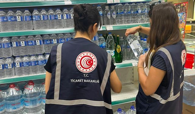 Denizli Ticaret İl Müdürlüğü’nden Ambalajlı Su ve Soda Ürünlerine Yönelik Denetim