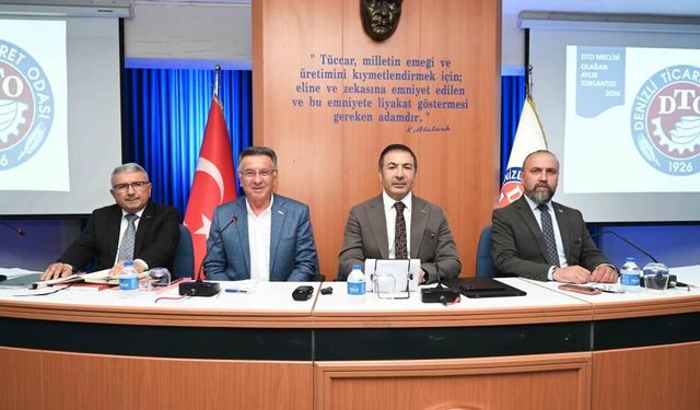 DTO Başkanı Erdoğan: "Denizli’miz üretmeye, ihracat yapmaya ve büyümeye devam ediyor"