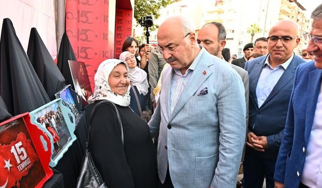 Denizli'de 15 Temmuz Hafıza Çadırı Açıldı