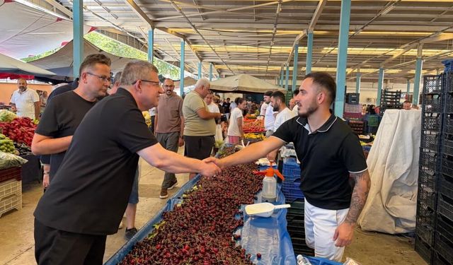 Denizli AK Parti Kayıhan Pazarının Nabzını Tuttu