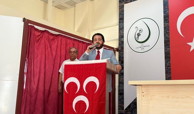 “Çal İlçemize  Üç Hilali Yeniden Dikeceğiz”