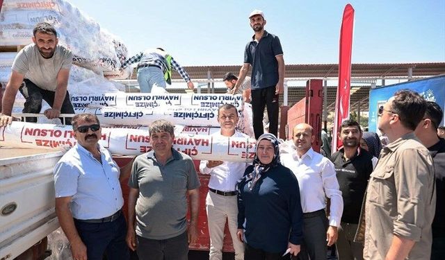 Denizli Büyükşehir’den Üreticiye Büyük Destek