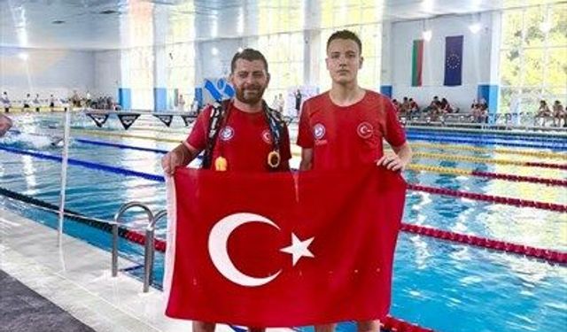 Denizli Büyükşehir Belediyespor'lu Yüzücüler Altın Madalyaları Topladı