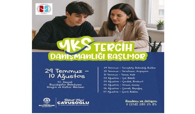 Denizli Büyükşehir’den Üniversite Adaylarına Destek