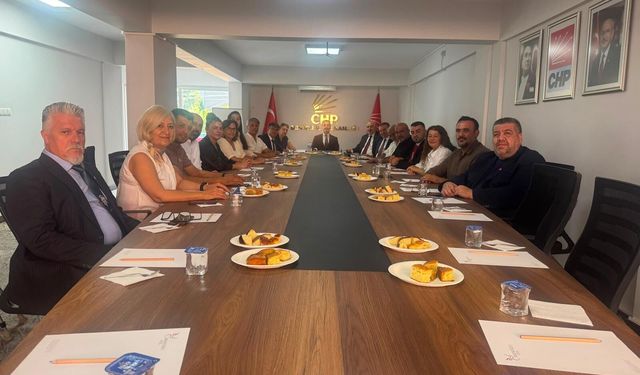 CHP 'de İl Yönetimi  Toplandı 8 İlçeye Başkan Atandı