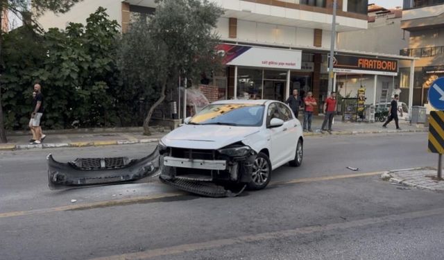 Denizli'de Yasaklı Kavşaktan Dönüş Yapmak İsterken Kazaya Neden Oldu