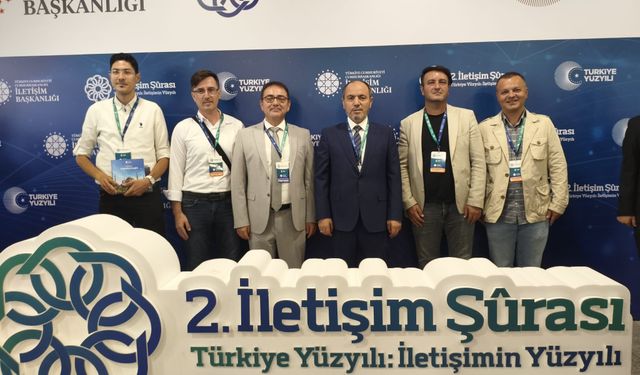 Rektör Güngör 2. İletişim Şûrası’nda PAÜ’yü Temsil Etti