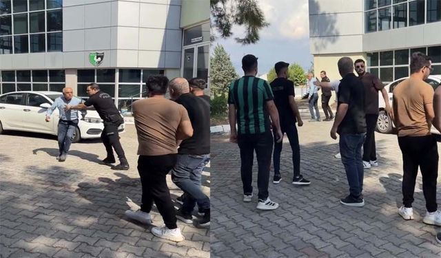 Denizlispor Tesislerinde Taraftarlar İle Başkan Arasında Gerginlik
