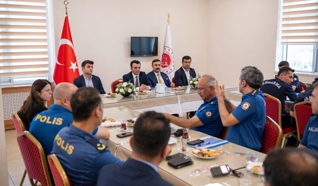 Cumhuriyet Başsavcılığı ve Kolluk Birimleri Arasında Değerlendirme Toplantısı
