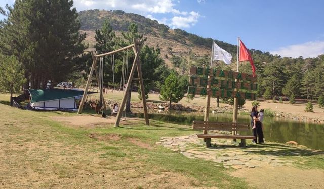 Beyağaç'ta Topuklu Yaylası Dört Mevsim Turizme Hazırlanıyor