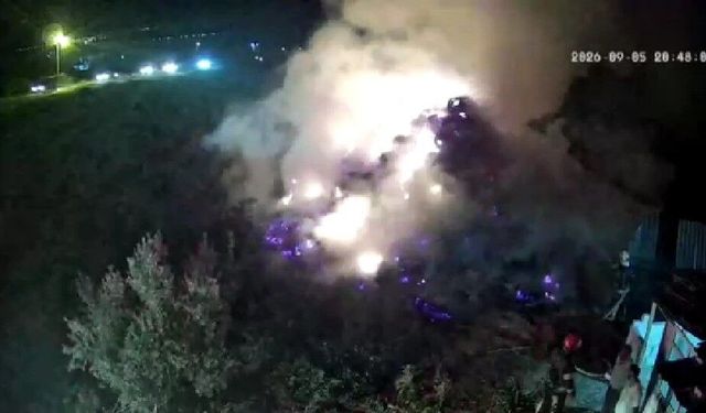 Besihanedeki Samanları Kundaklayan Şüpheli Kameralara Yakalandı