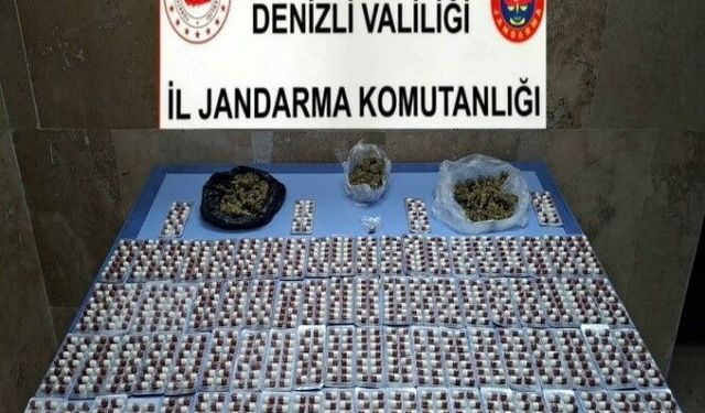 Denizli'de Düzenlenen Uyuşturucu Operasyonunda 2 Şüpheli Tutuklandı