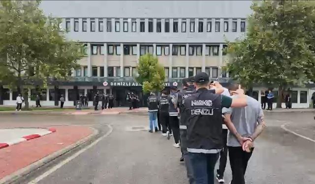 Denizli'de 13 Torbacı Polisin Operasyonuyla Yakalandı