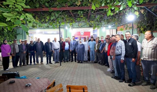 Tavas'ta Halk Toplantıları Kozlar Mahallesi İle Devam Etti