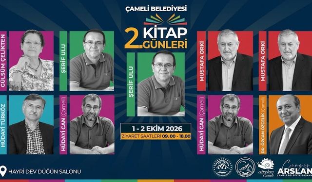 Çameli Belediyesi 2. Kitap Günleri Başlıyor!