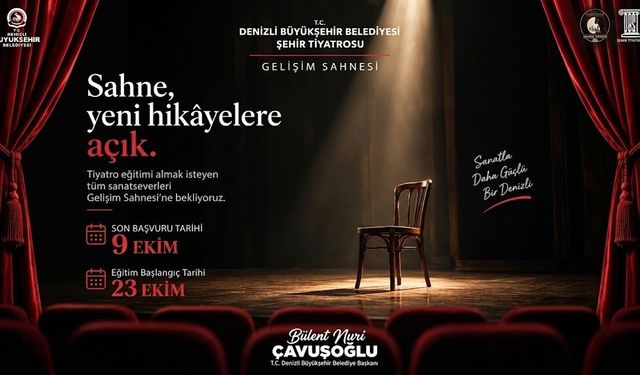 Tiyatro Hayali Kuranlara Gelişim Sahnesi Kapılarını Açıyor