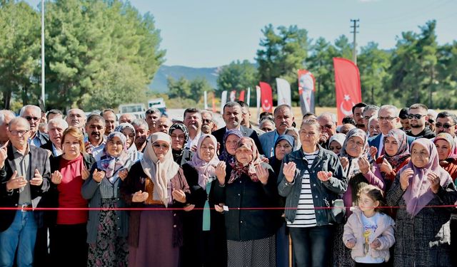 Gülbağlık Yolu Ulaşıma Açıldı, Çamlarca'da Gönüller Birleşti