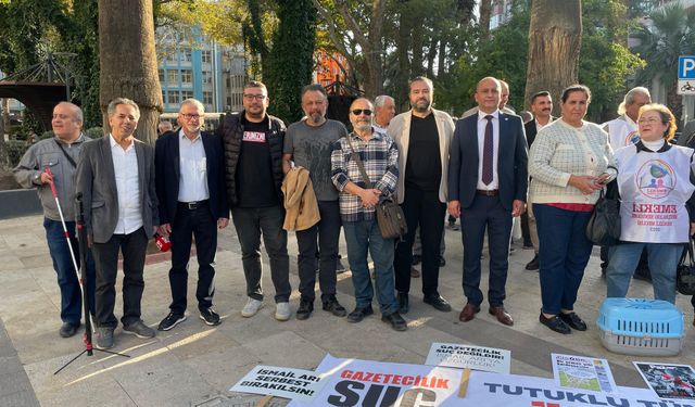 STK’lardan  Denizli'de  Gazetecilere  Destek