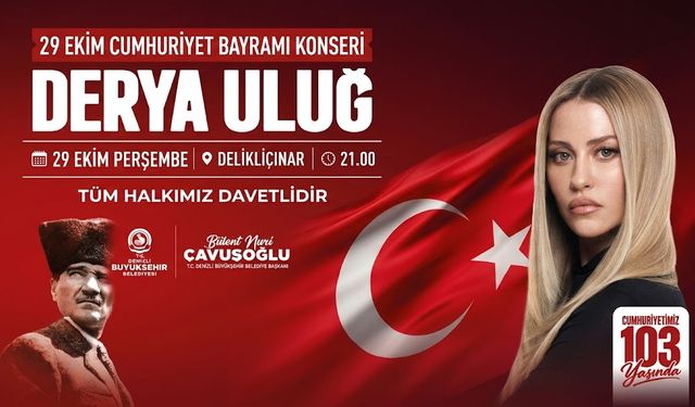 Denizli Büyükşehir İle Cumhuriyet'in 103. Yılı Coşkuyla Kutlanacak