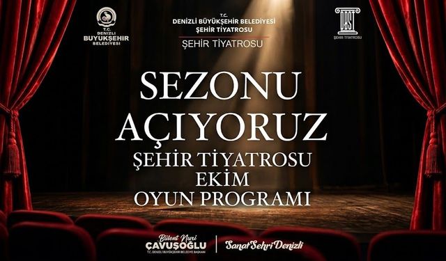 Şehir Tiyatrosu Perdelerini 2 Ekim’de Açıyor