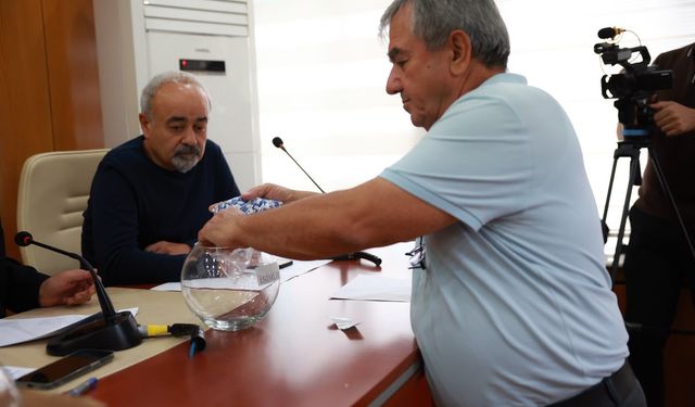 Merkezefendi'de Hobi Bahçesi Kuraları Çekildi