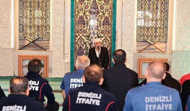 Denizli Büyükşehir'den Kahraman İtfaiyecilere Vefa Örneği