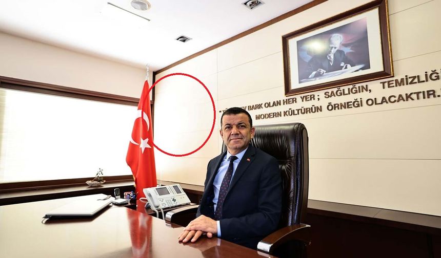 Erdoğan'ın fotoğrafını neden kaldırdığını açıkladı