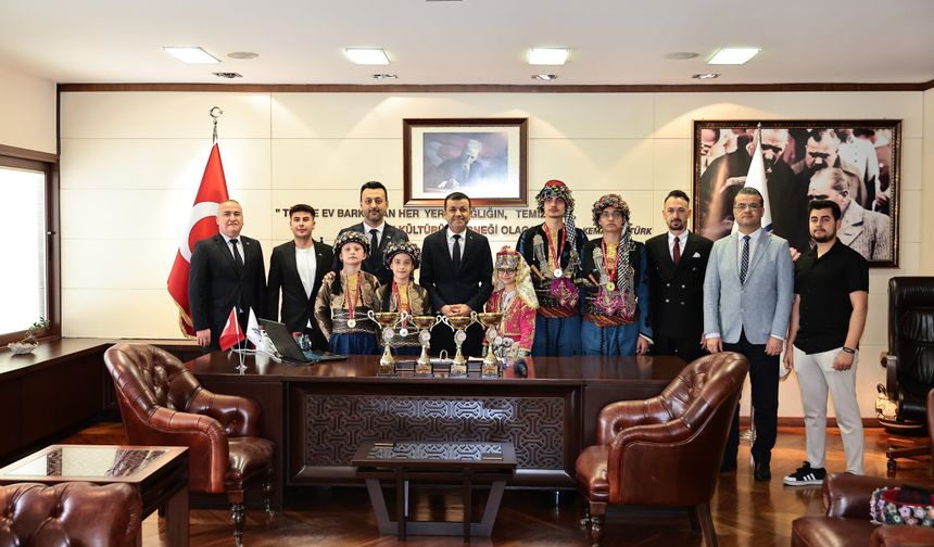 Başkan Çavuşoğlu'na ziyaret
